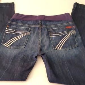 Women's 7 For All Mankind Elastic Waist Size 31